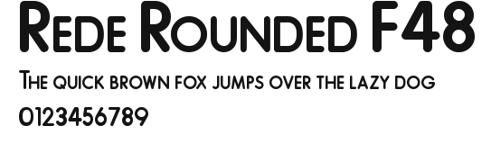 Rede Rounded F48 Preview