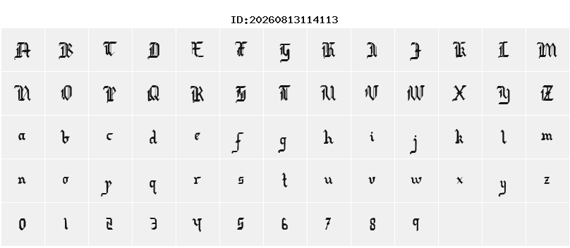 Character Map