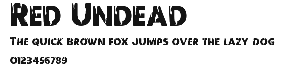Red Undead Preview