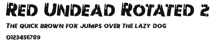 Red Undead Rotated 2 Preview
