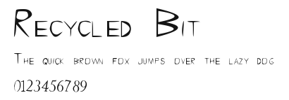 Recycled Bit Preview