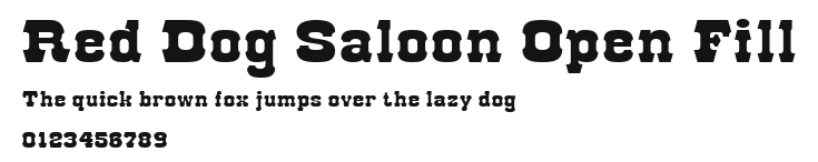 Red Dog Saloon Open Fill Preview