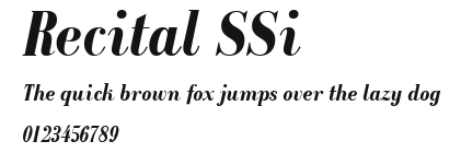 Recital SSi Preview
