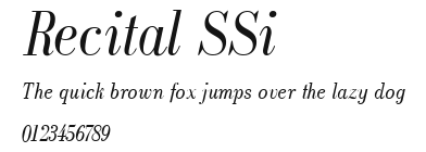 Recital SSi Preview