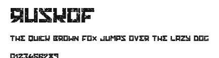 RUSKOF Preview