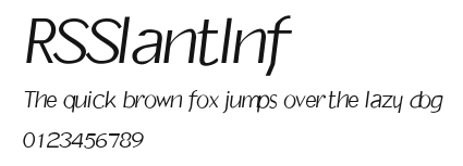 RSSlantInf Preview