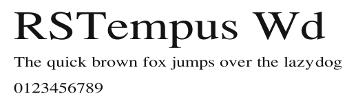 RSTempus Wd Preview