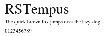 RSTempus Preview