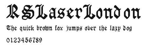 RSLaserLondon Preview