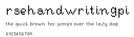 RSEHandwritingPi Preview