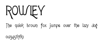 ROWLEY Preview