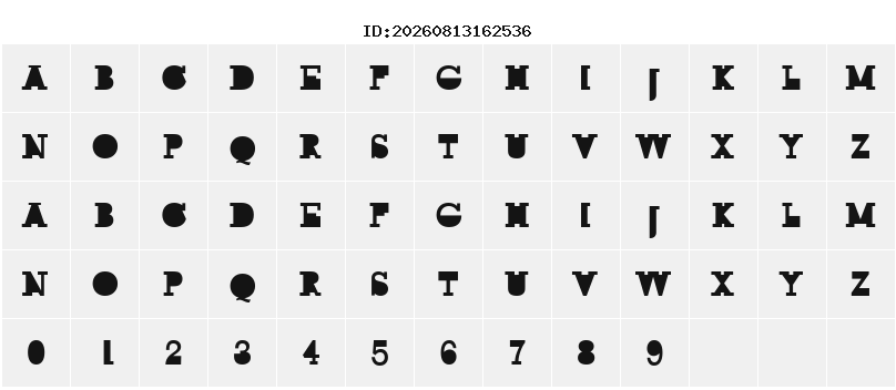 Character Map