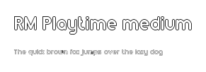 RM Playtime medium Preview