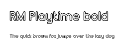RM Playtime bold Preview