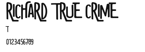 RICHARD TRUE CRIME Preview