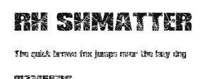 RH SHMATTER Preview
