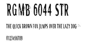 RGMB 6044 Str Preview