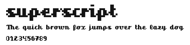 superscript Preview