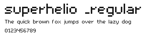 superhelio _regular Preview