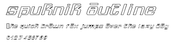 spuknik outline Preview