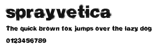sprayvetica Preview
