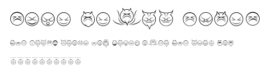 some devil faces Preview