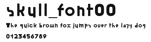 skull_font00 Preview