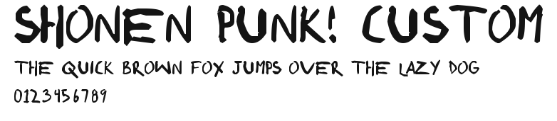 Shonen Punk! custom Preview