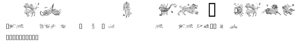 signs of the zodiac Preview