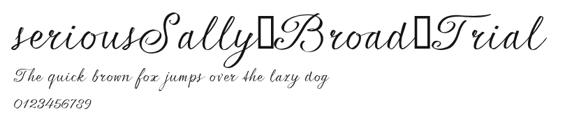 seriousSally_Broad_Trial Preview