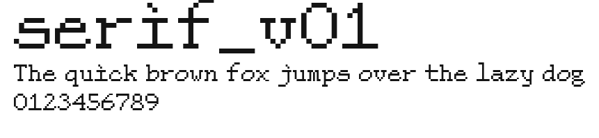 serif_v01 Preview