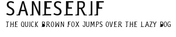 saneserif Preview