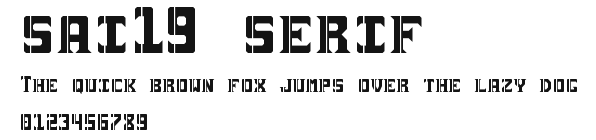 sai19 serif Preview