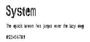 System Preview