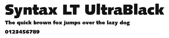 Syntax LT UltraBlack Preview