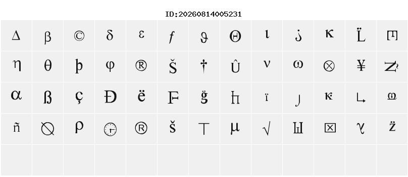 Character Map