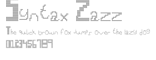 Syntax Zazz Preview