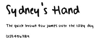 Sydney's Hand Preview