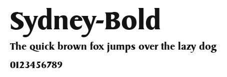 Sydney-Bold Preview