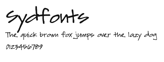 Sydfonts Preview