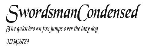 SwordsmanCondensed Preview