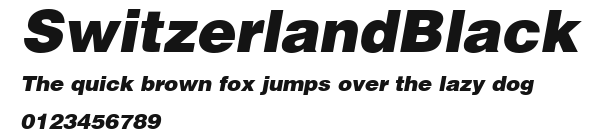 SwitzerlandBlack Preview