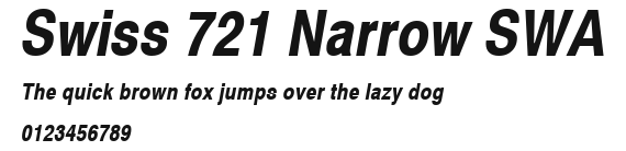 Swiss 721 Narrow SWA Preview