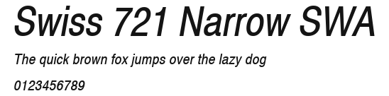 Swiss 721 Narrow SWA Preview