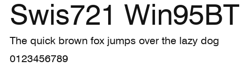 Swis721 Win95BT Preview