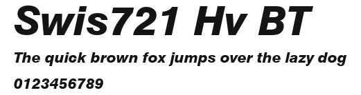 Swis721 Hv BT Preview
