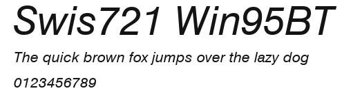 Swis721 Win95BT Preview