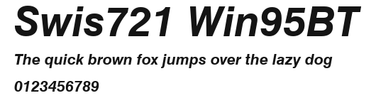 Swis721 Win95BT Preview