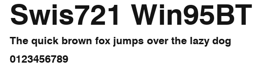 Swis721 Win95BT Preview