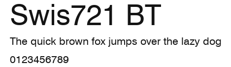 Swis721 BT Preview